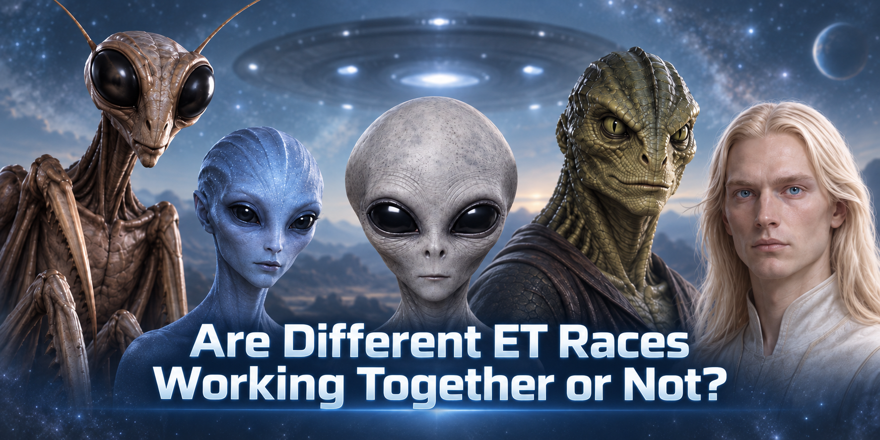 Are Different ET Races Working Together or Not?